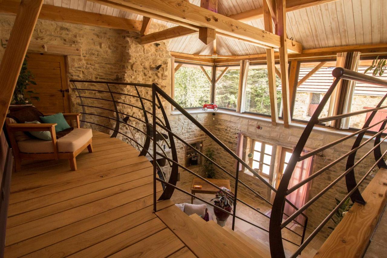 Gite 2 La Grange Des Hirondelles 3 Lits Doubles 6 Adultes Situe Entre Bourgogne Morvan Et Vignoble Maison Entiere Labellisee A Gite De France Sous 71 G 2005 Labellise 3 Epis - Loft Grand Volume Dans Corps De Ferme Renovee Antully Chez Maymard Yannick Zewnętrze zdjęcie